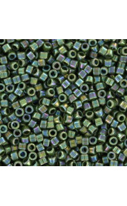 Miyuki delica Beads 11/0 - Opaque avocado ab DB-1575